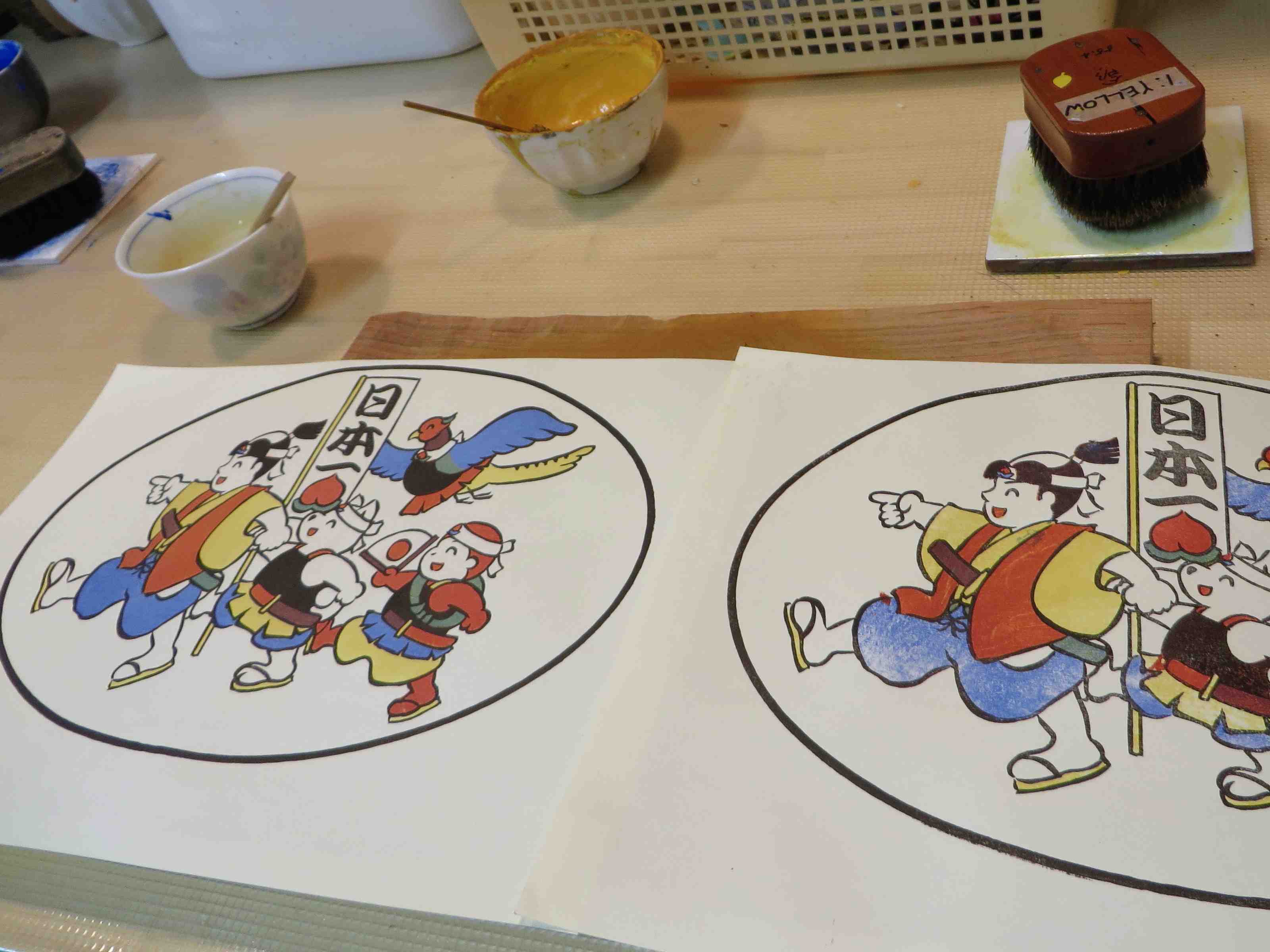 Final Momotaro prints